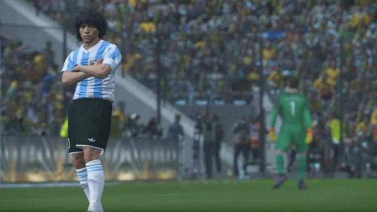 pes 2017 maradona